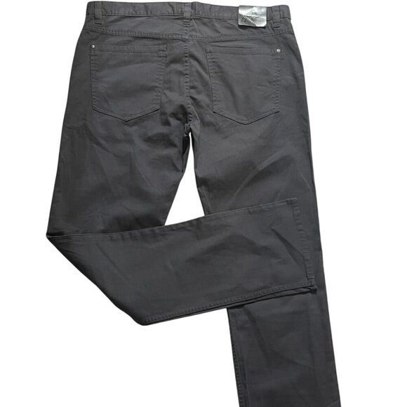 H&M. Slim fit men's pants in gray size 36. Made in Bangladesh. NWT - Picture 2 of 5